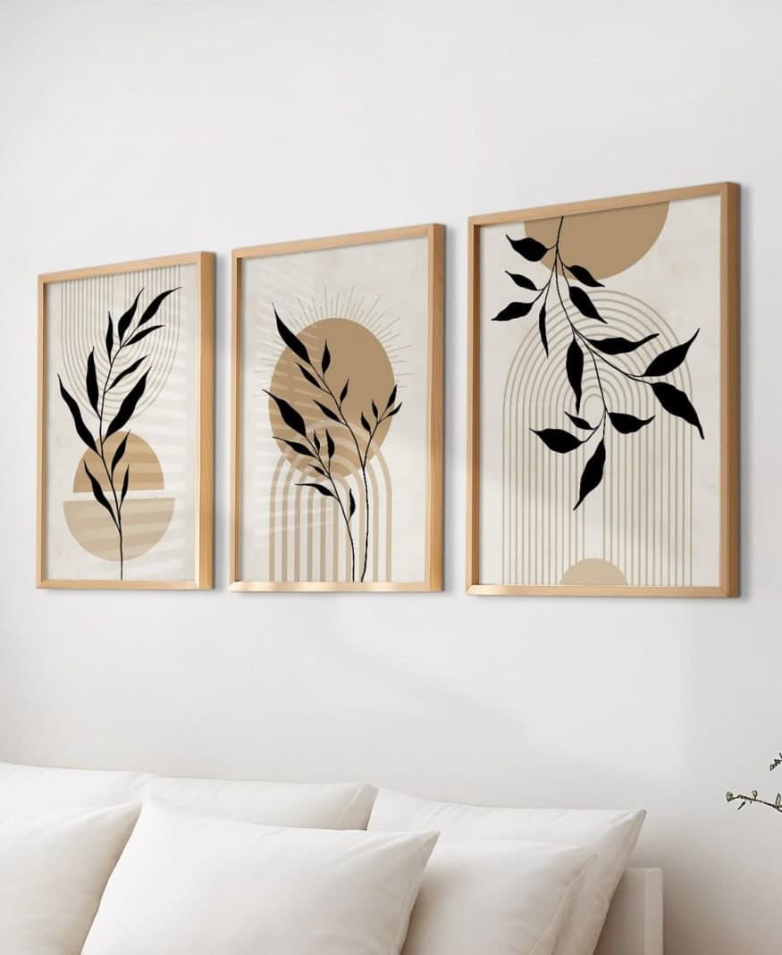 Terra Botanica: Mid-Century Triptych Collection