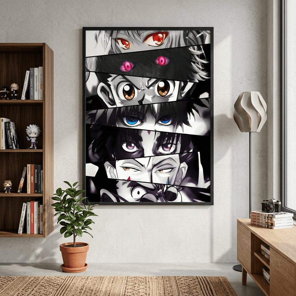 Soul Stare: The Ultimate Hunter x Hunter Eyes Art